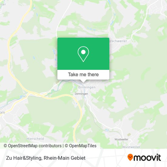 Карта Zu Hair&Styling