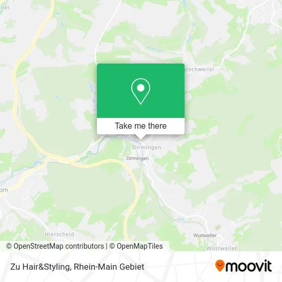 Карта Zu Hair&Styling