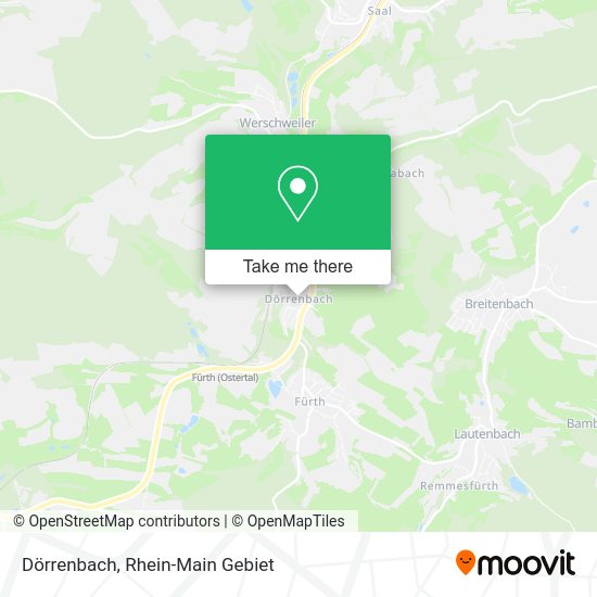 Карта Dörrenbach