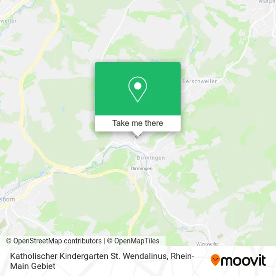 Карта Katholischer Kindergarten St. Wendalinus