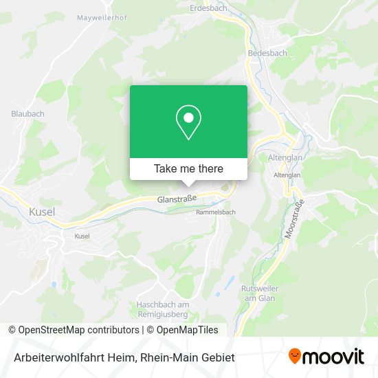 Карта Arbeiterwohlfahrt Heim