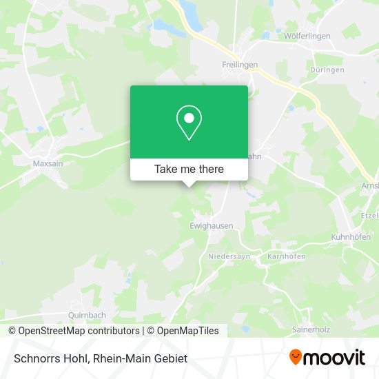 Карта Schnorrs Hohl