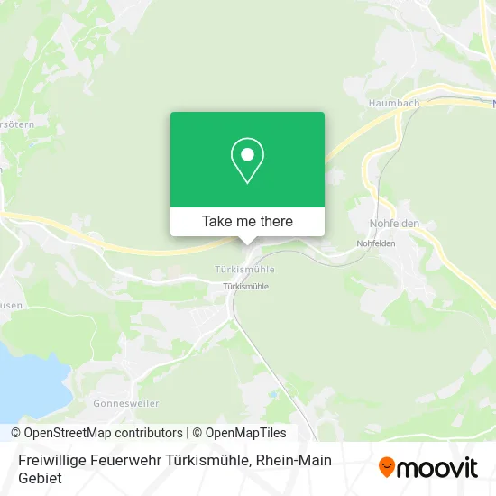Карта Freiwillige Feuerwehr Türkismühle