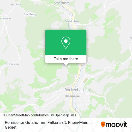 Карта Römischer Gutshof am Falkensaß