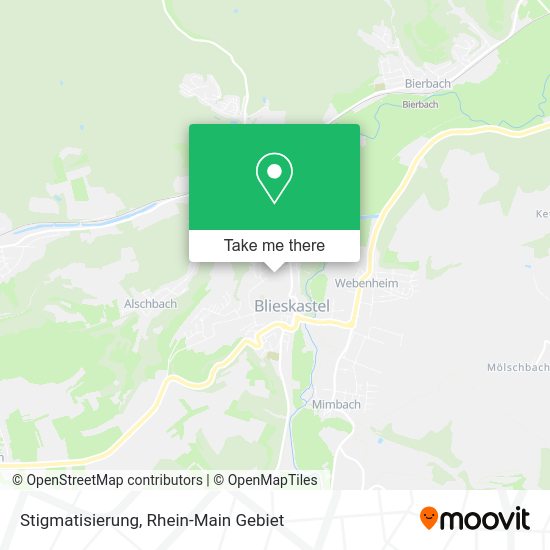 Карта Stigmatisierung