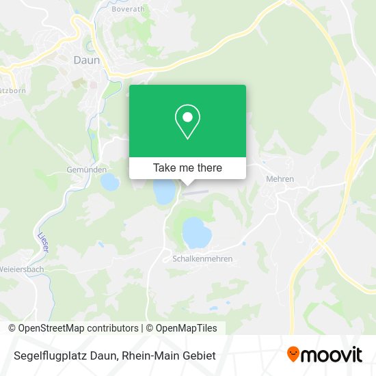 Карта Segelflugplatz Daun