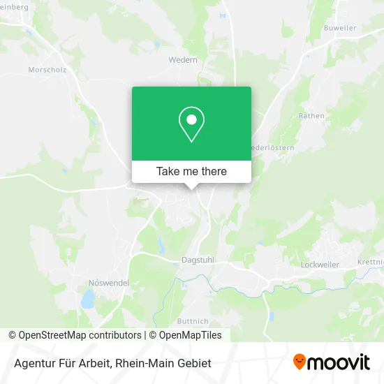 Карта Agentur Für Arbeit