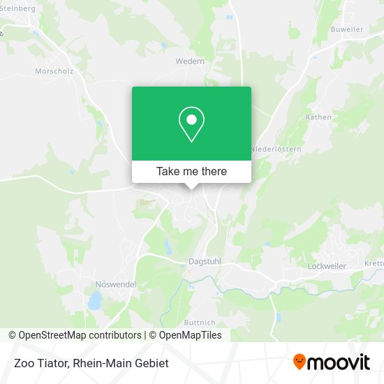 Карта Zoo Tiator