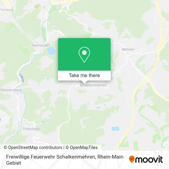 Карта Freiwillige Feuerwehr Schalkenmehren