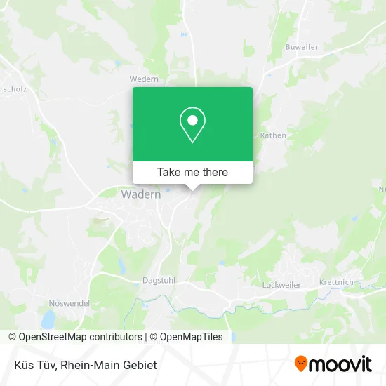 Карта Küs Tüv