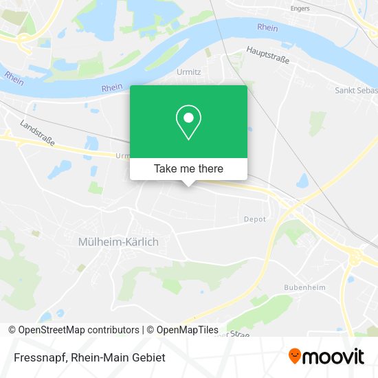 Карта Fressnapf