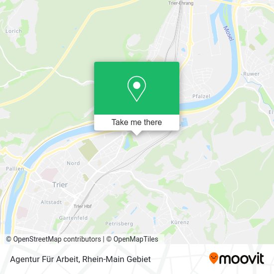 Карта Agentur Für Arbeit