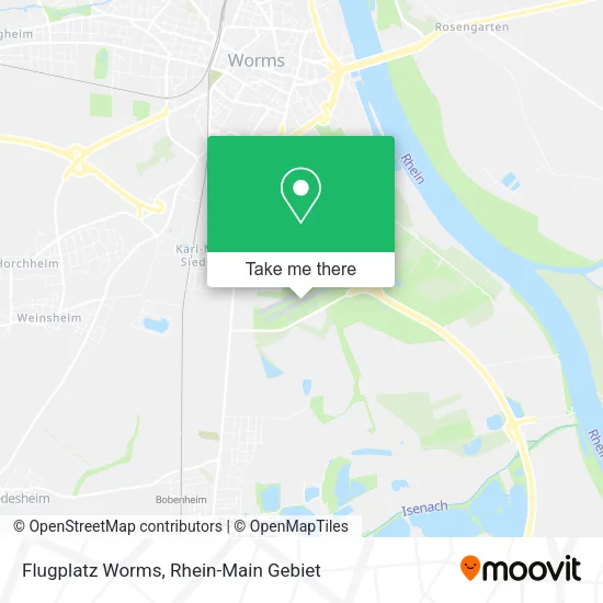 Карта Flugplatz Worms