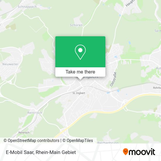 Карта E-Mobil Saar