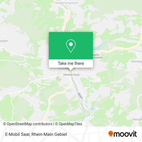 Карта E-Mobil Saar