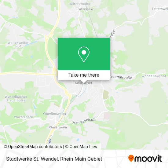 Карта Stadtwerke St. Wendel