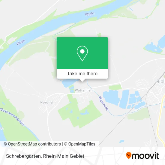 Карта Schrebergärten