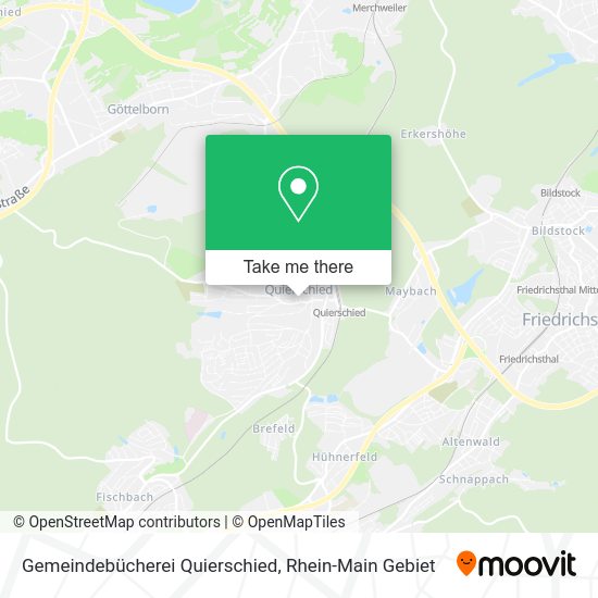 Карта Gemeindebücherei Quierschied