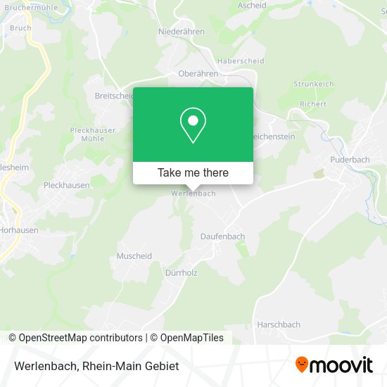 Карта Werlenbach