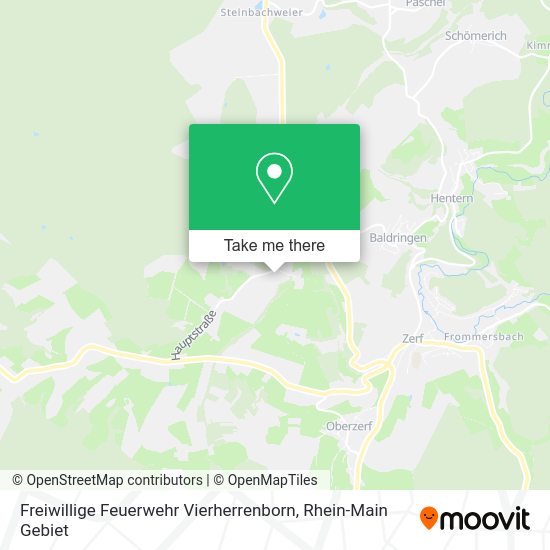 Карта Freiwillige Feuerwehr Vierherrenborn