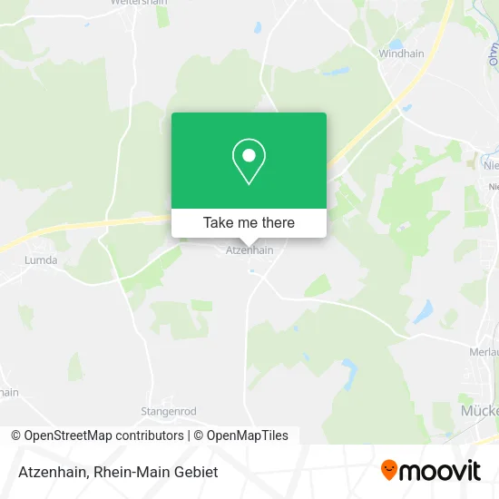 Карта Atzenhain