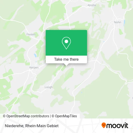 Карта Niederehe