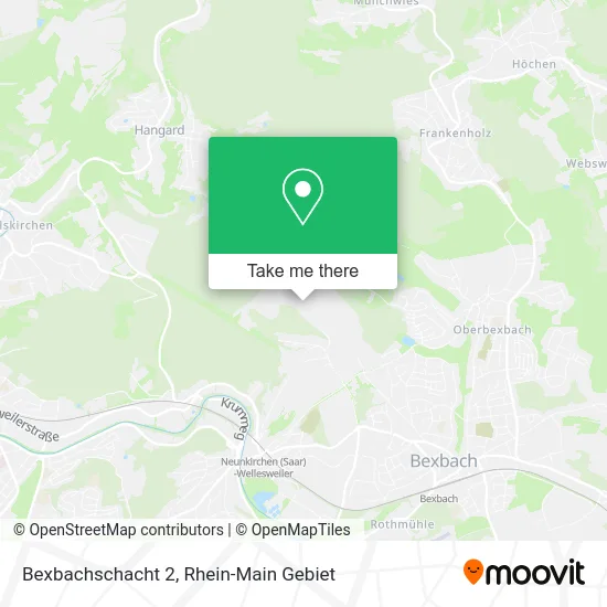 Карта Bexbachschacht 2