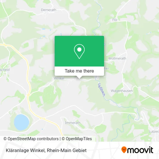 Карта Kläranlage Winkel