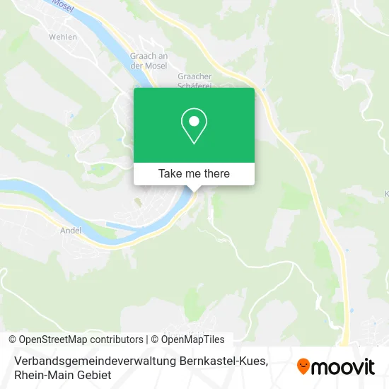 Карта Verbandsgemeindeverwaltung Bernkastel-Kues