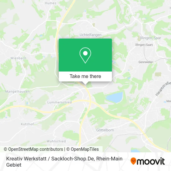 Карта Kreativ Werkstatt / Sackloch-Shop.De