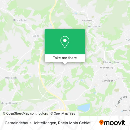Карта Gemeindehaus Uchtelfangen