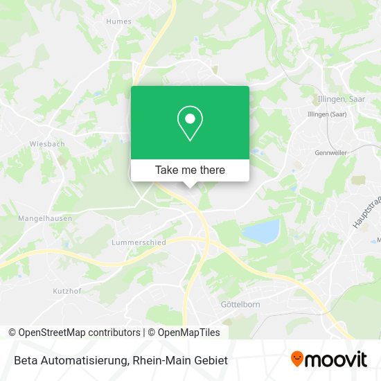 Карта Beta Automatisierung