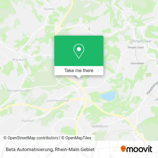 Карта Beta Automatisierung