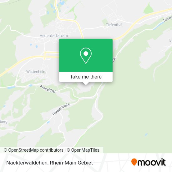 Карта Nackterwäldchen