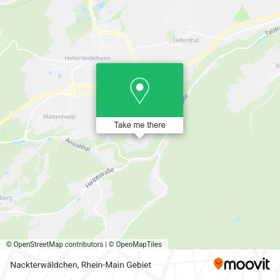 Карта Nackterwäldchen