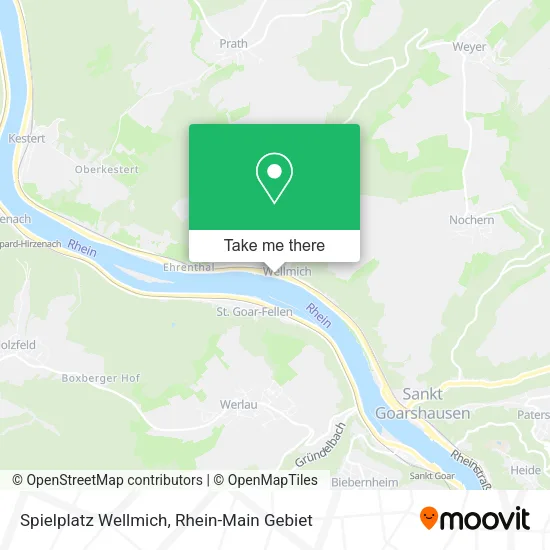 Карта Spielplatz Wellmich
