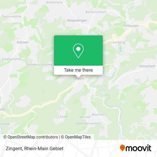 Карта Zingent