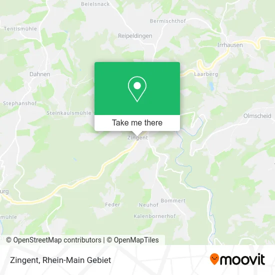 Карта Zingent