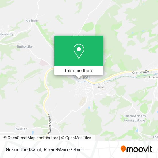 Карта Gesundheitsamt