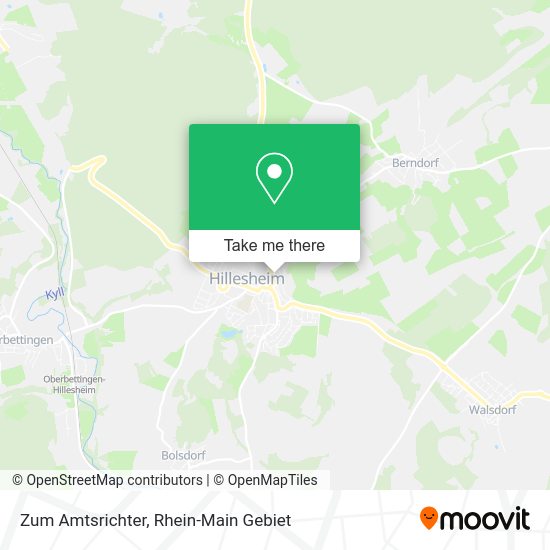 Карта Zum Amtsrichter