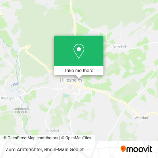 Карта Zum Amtsrichter