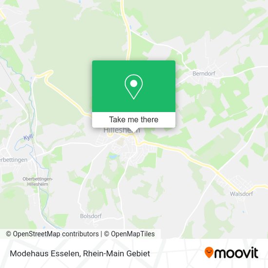 Карта Modehaus Esselen