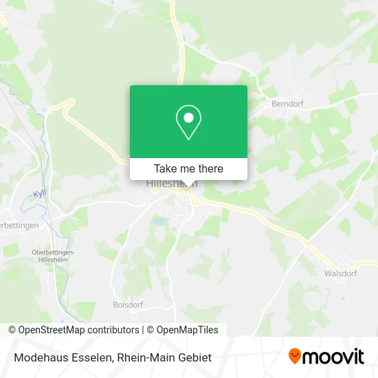 Карта Modehaus Esselen