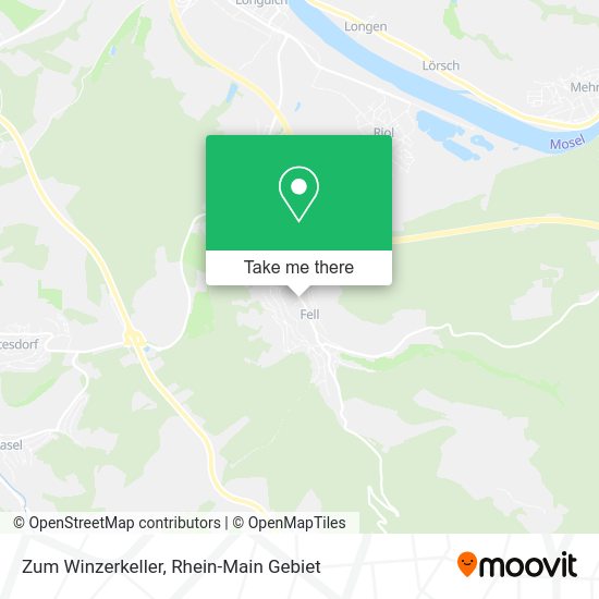 Карта Zum Winzerkeller