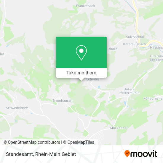 Карта Standesamt