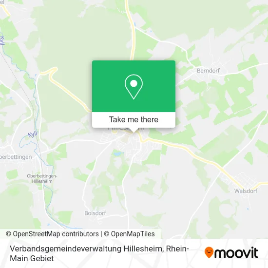 Карта Verbandsgemeindeverwaltung Hillesheim