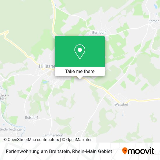 Карта Ferienwohnung am Breitstein