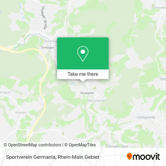 Карта Sportverein Germania
