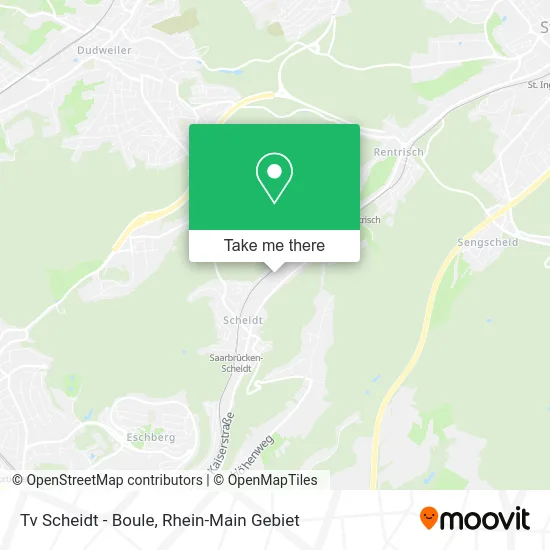 Карта Tv Scheidt - Boule