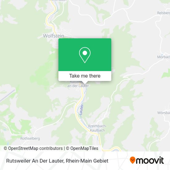 Карта Rutsweiler An Der Lauter